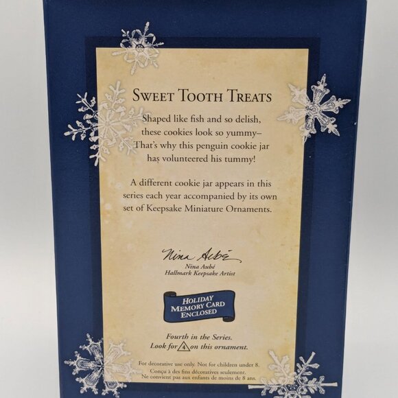 Hallmark Keepsake Sweet Tooth Treats Set of 4 Ornaments, 2005, Fourth in Series - Picture 3 of 11